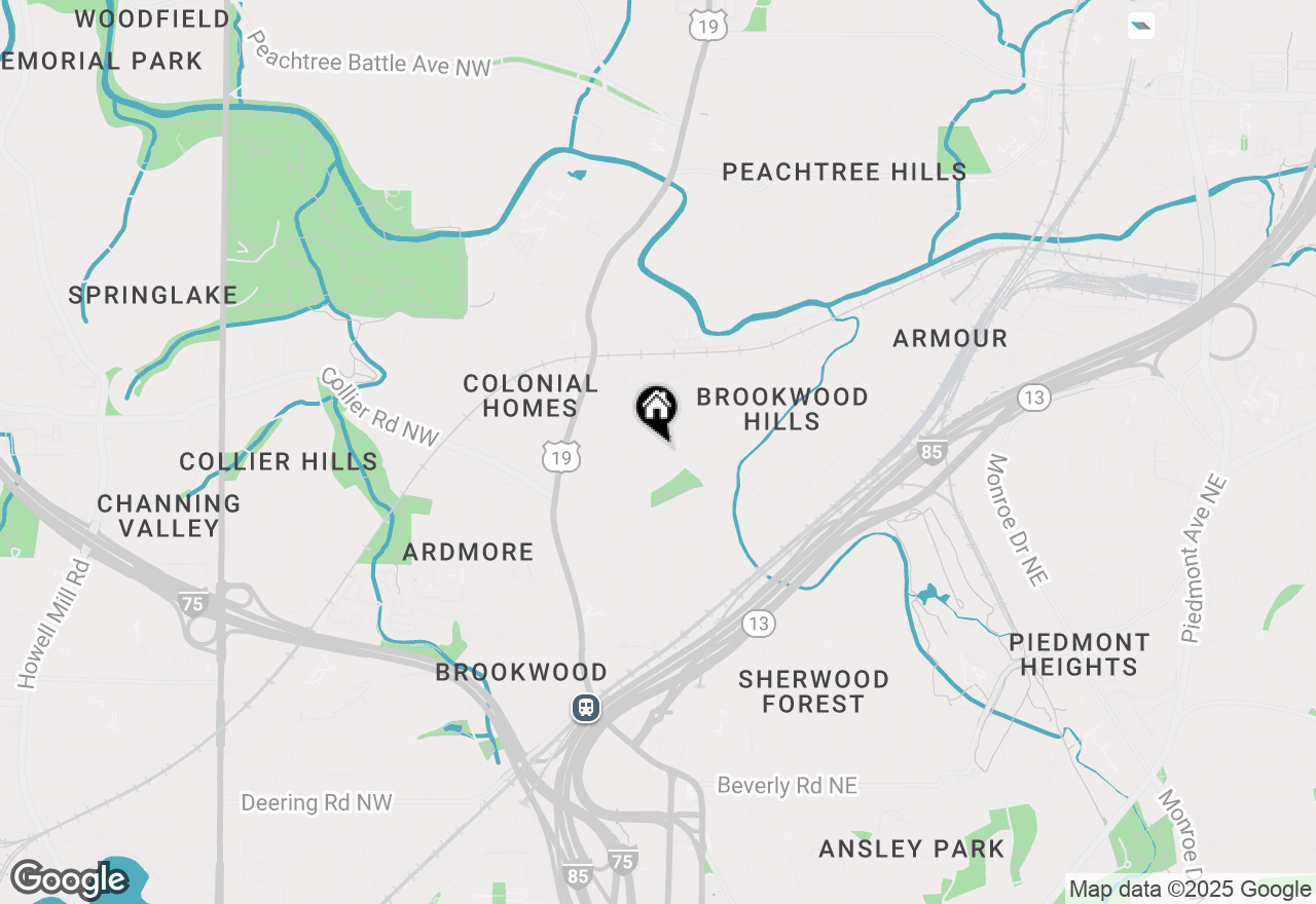 Map of 54 Camden Road Ne, Atlanta, GA 30309