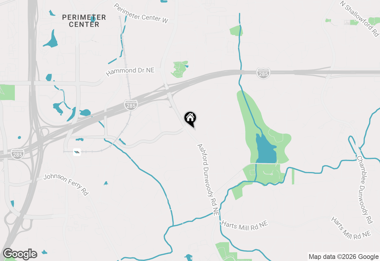 Map of 4117 Ashford Dunwoody Road Ne, Atlanta, GA 30319