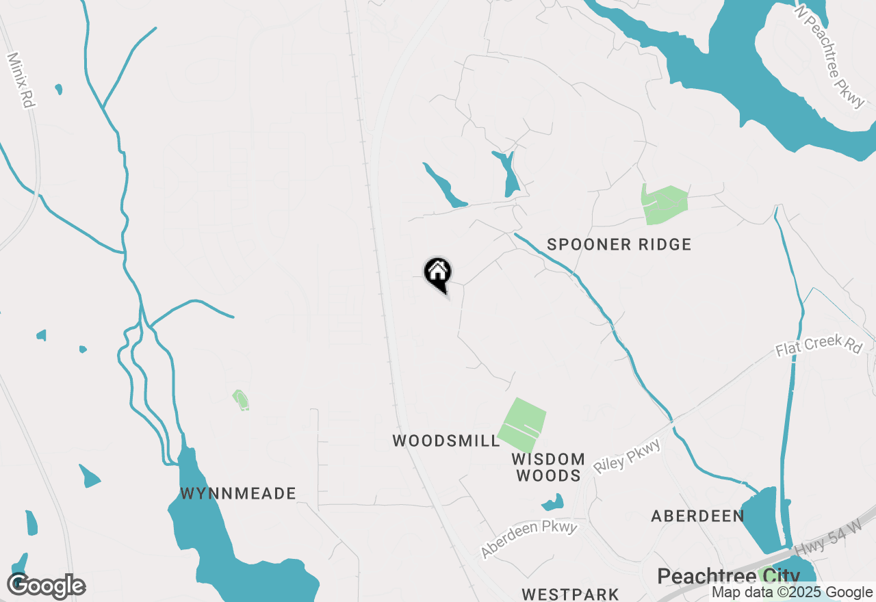 Map of 400 Walnut Grove Road, Peachtree City, GA 30269