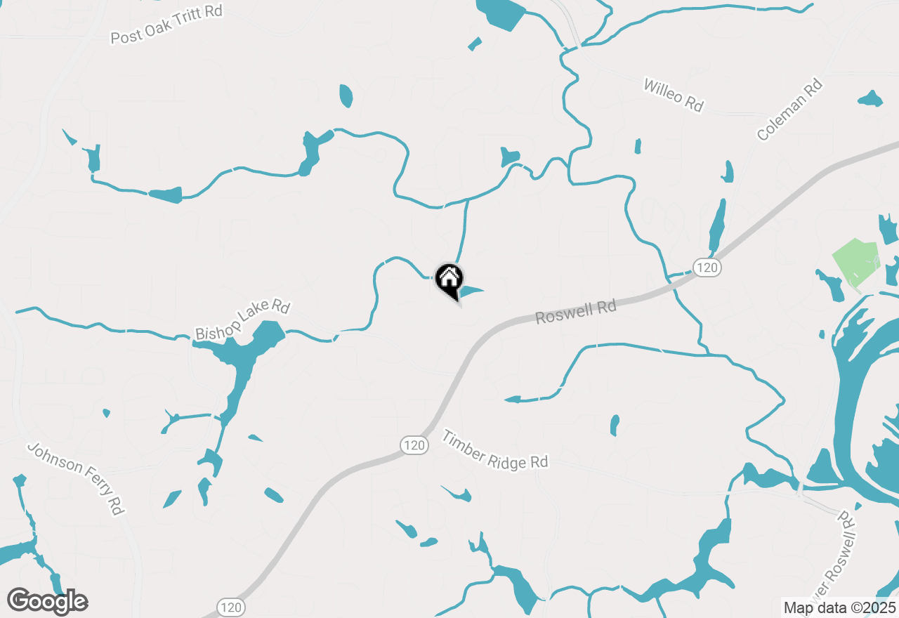 Map of 2163 Heritage Trace Drive, Marietta, GA 30062