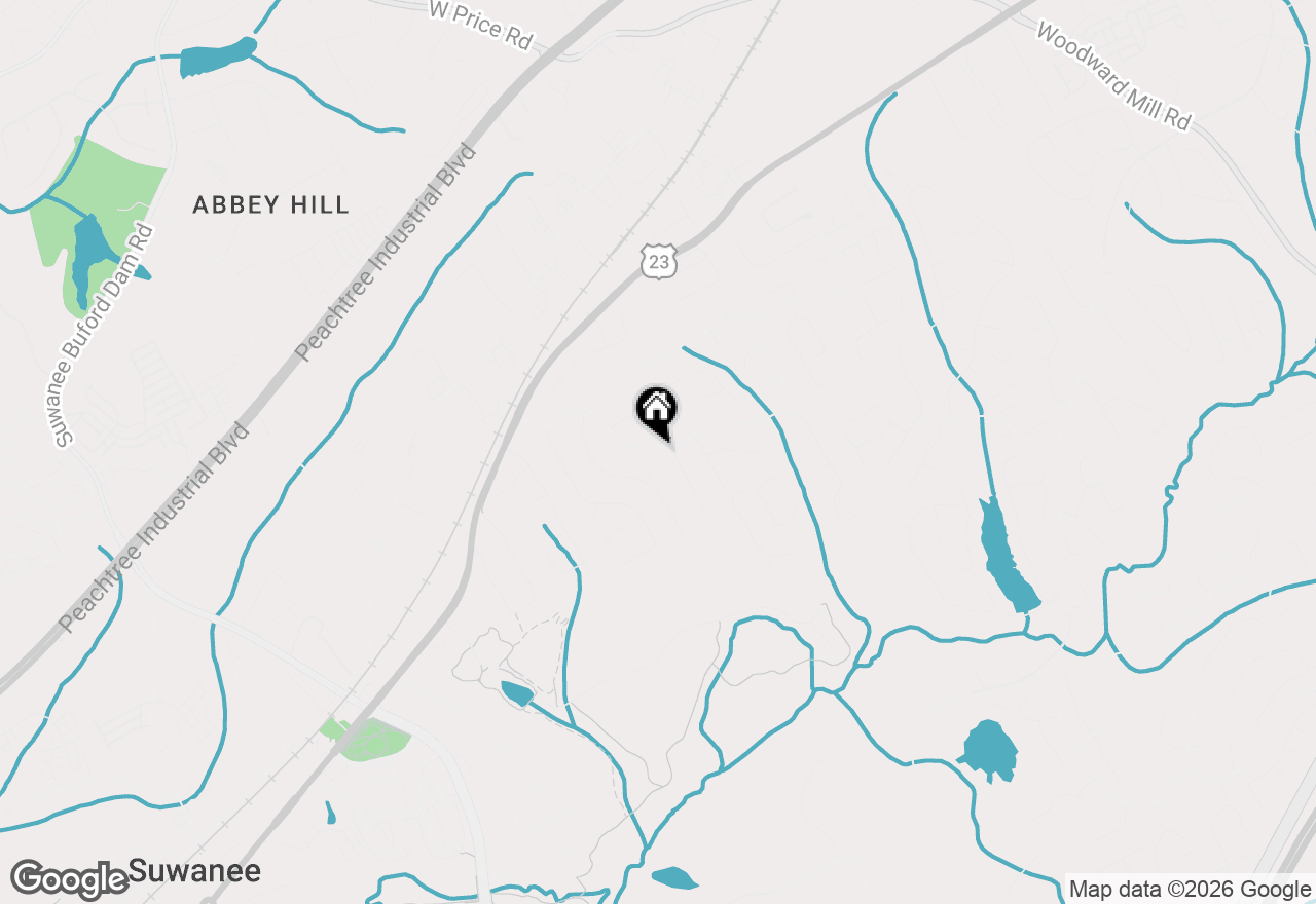 Map of 225 Ruby Forest Parkway, Suwanee, GA 30024