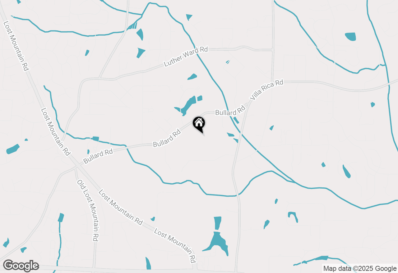 Map of 1401 Bullard Road, Powder Springs, GA 30127