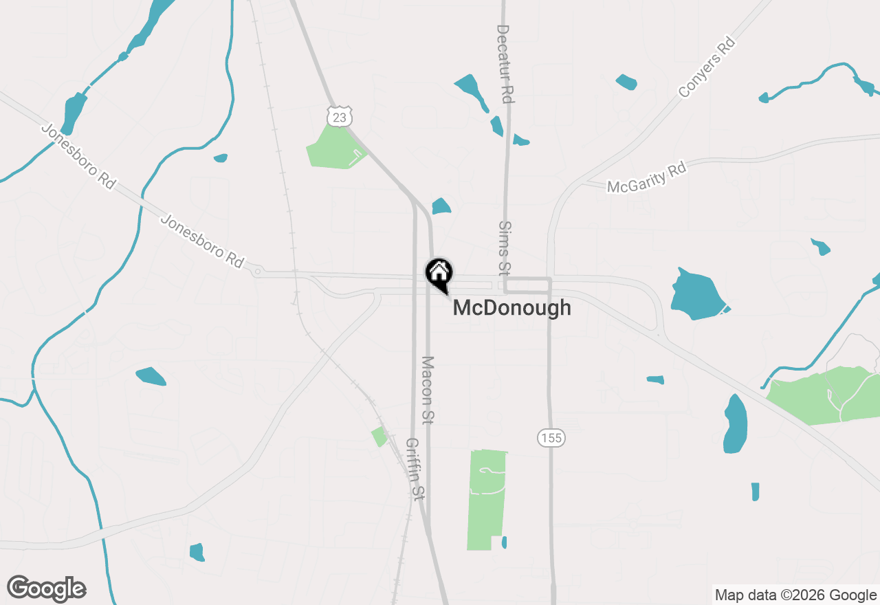 Map of 40-46 Sloan Street, Mcdonough, GA 30253