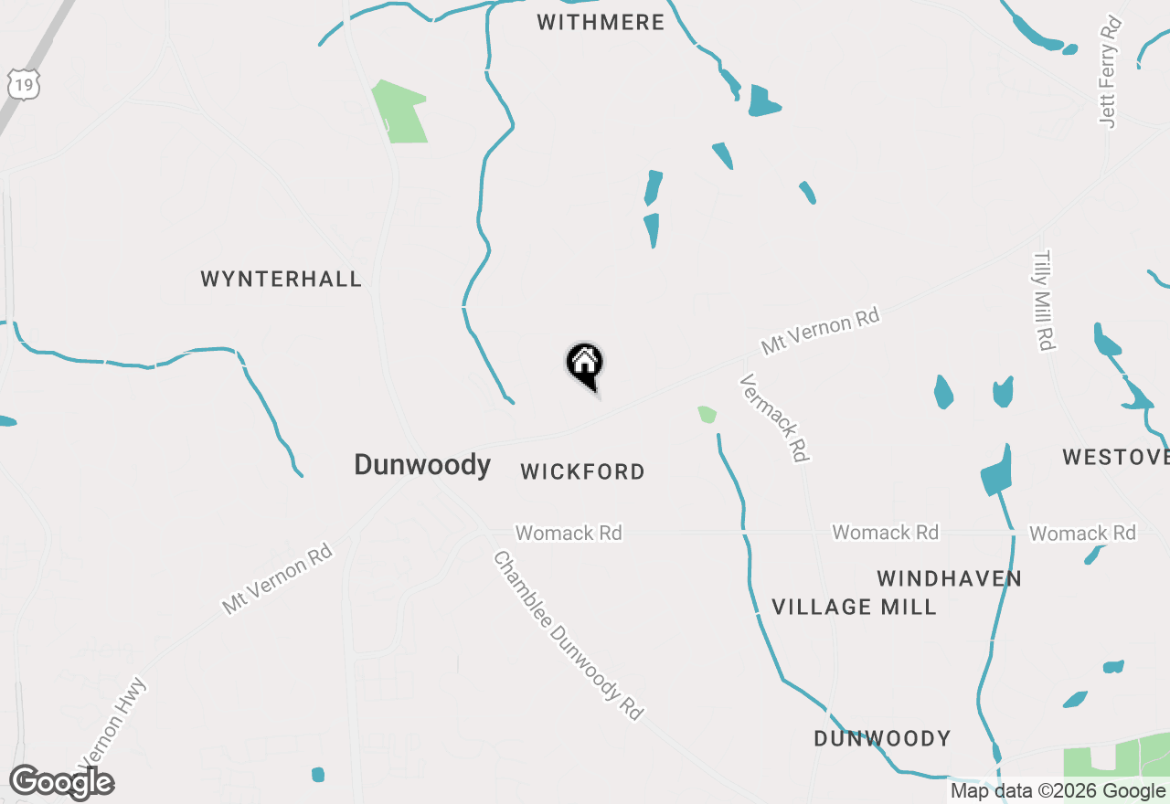 Map of 5114 Vernon Ridge Drive, Atlanta, GA 30338