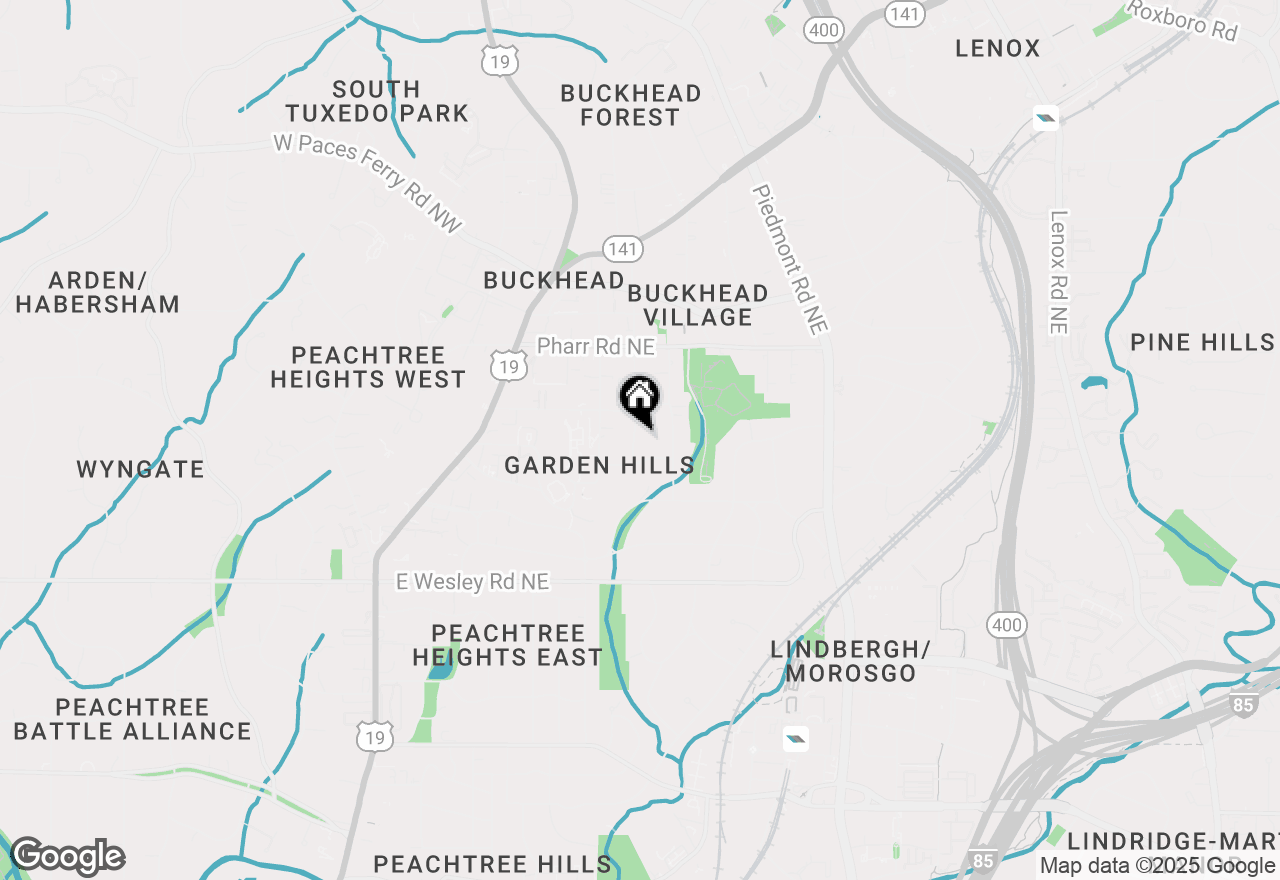 Map of 2905 Grandview Avenue Ne, Atlanta, GA 30305