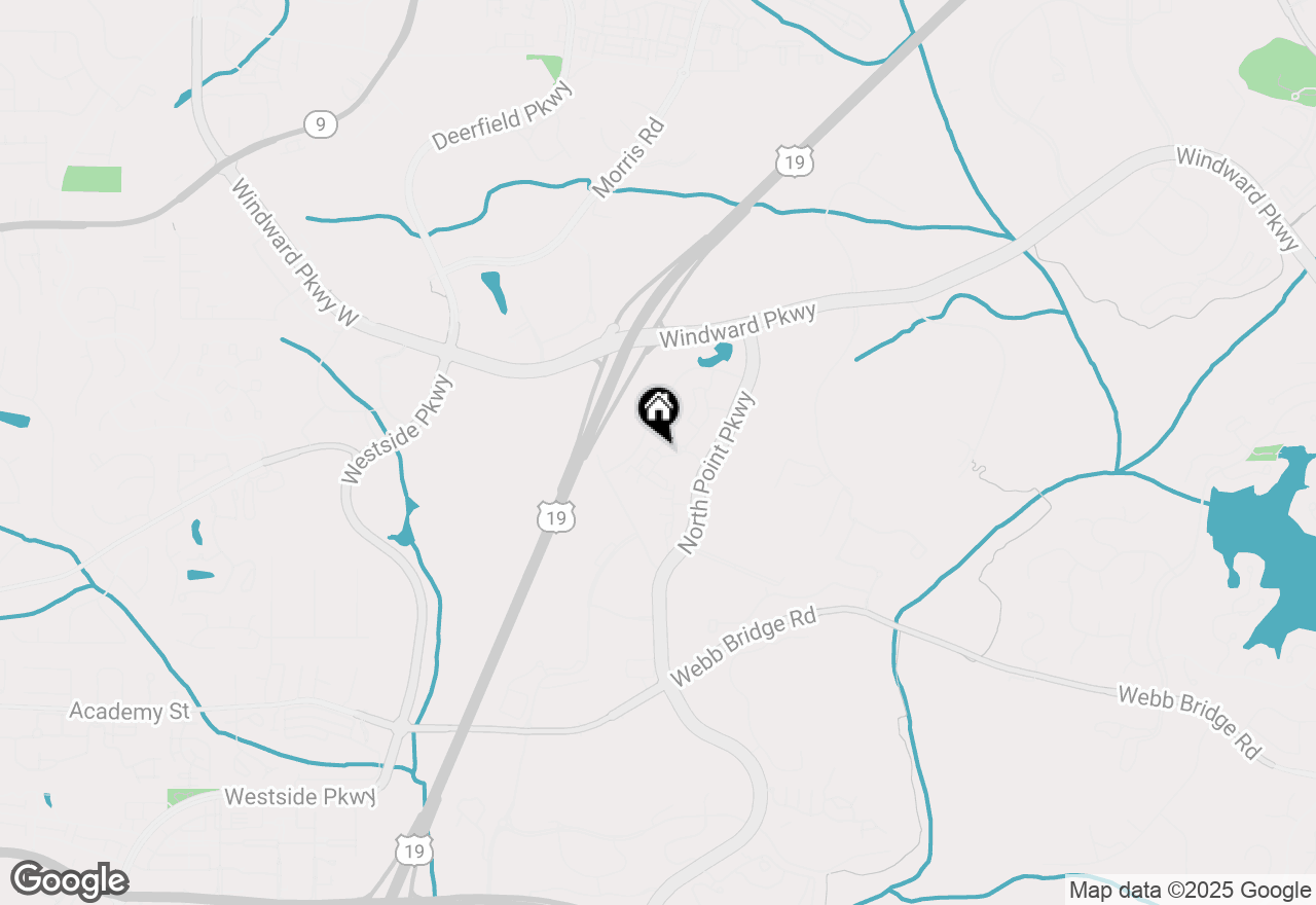 Map of 521 Headwind Way, Alpharetta, GA 30005