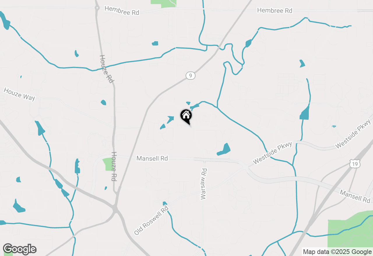 Map of 195 Finchley Drive, Roswell, GA 30076
