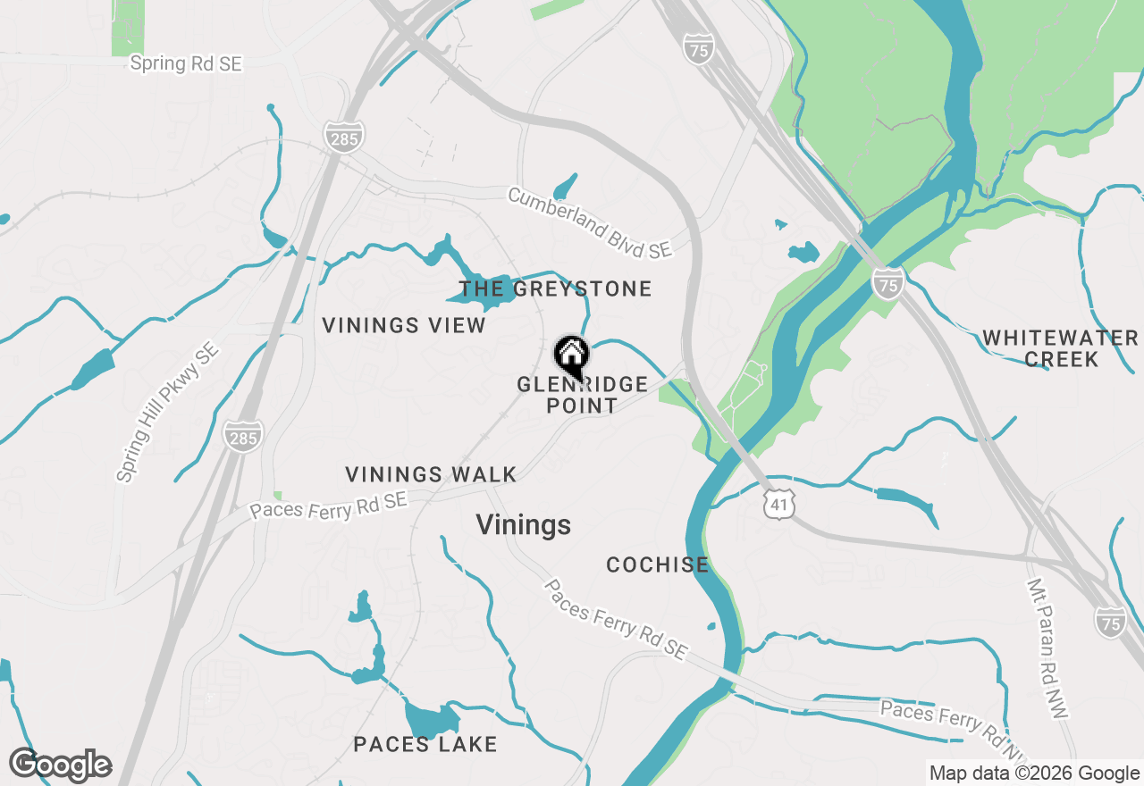 Map of (Address confidential), Atlanta, Georgia 30339