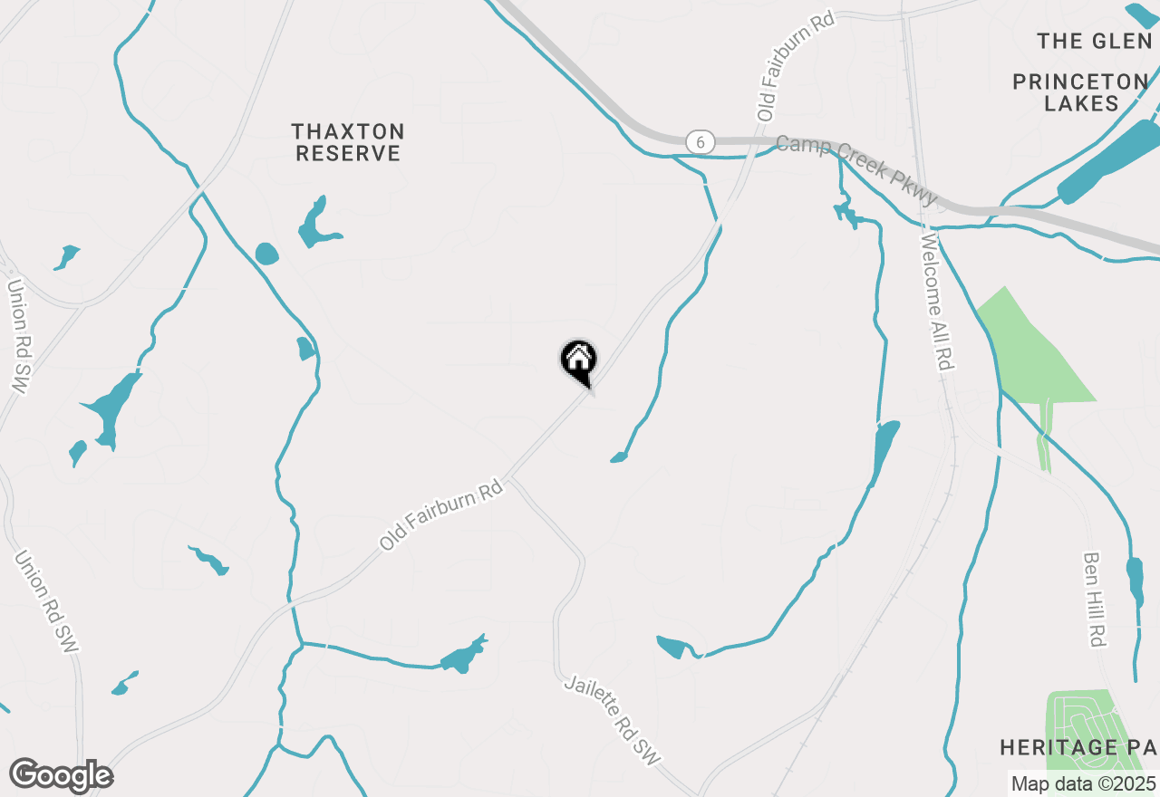 Map of 3895 Old Fairburn Road Sw, Atlanta, GA 30331