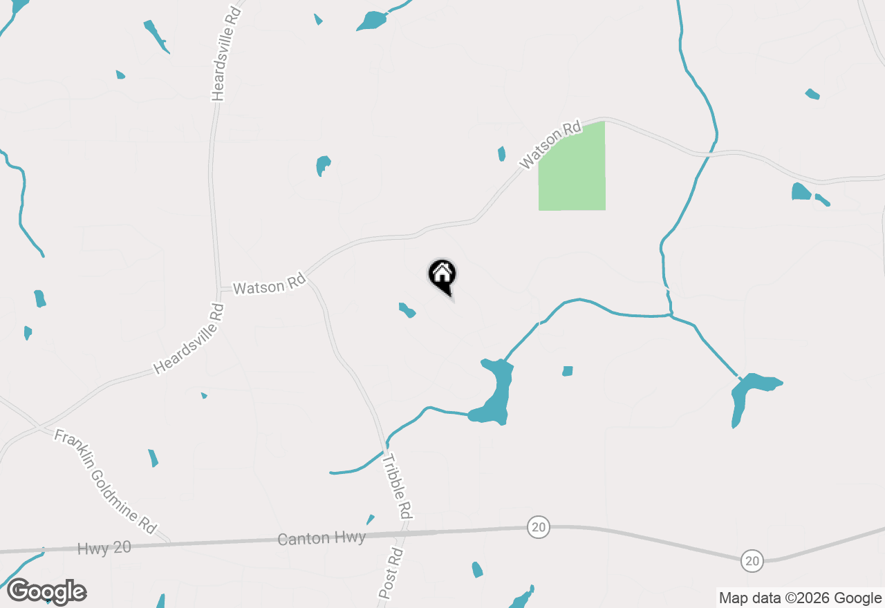 Map of 4730 Sandy Creek Drive, Cumming, GA 30028