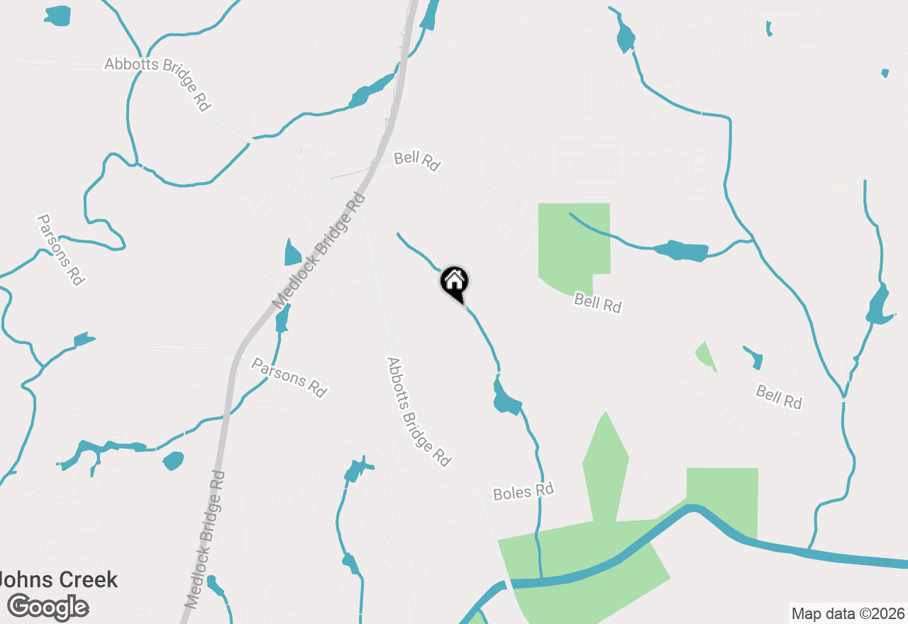 Map of 10895 Glenbarr Drive, Johns Creek, GA 30097
