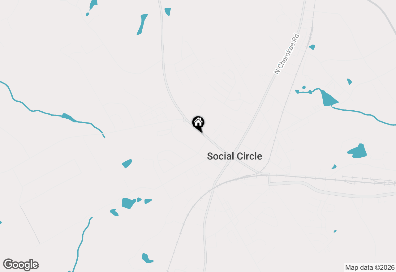 Map of 357 W Hightower Trail, Social Circle, GA 30025