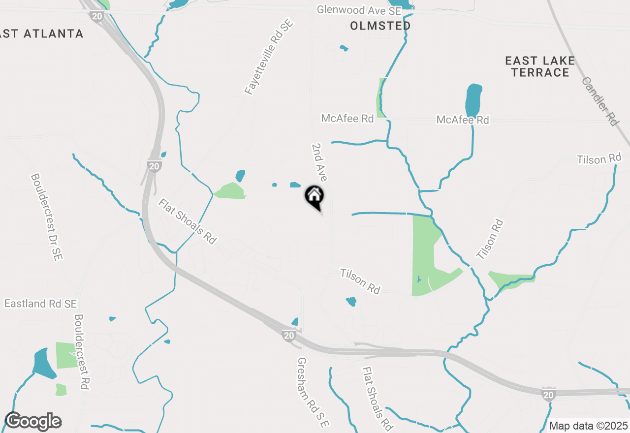 Map of 1976 Capri Drive, Decatur, GA 30032