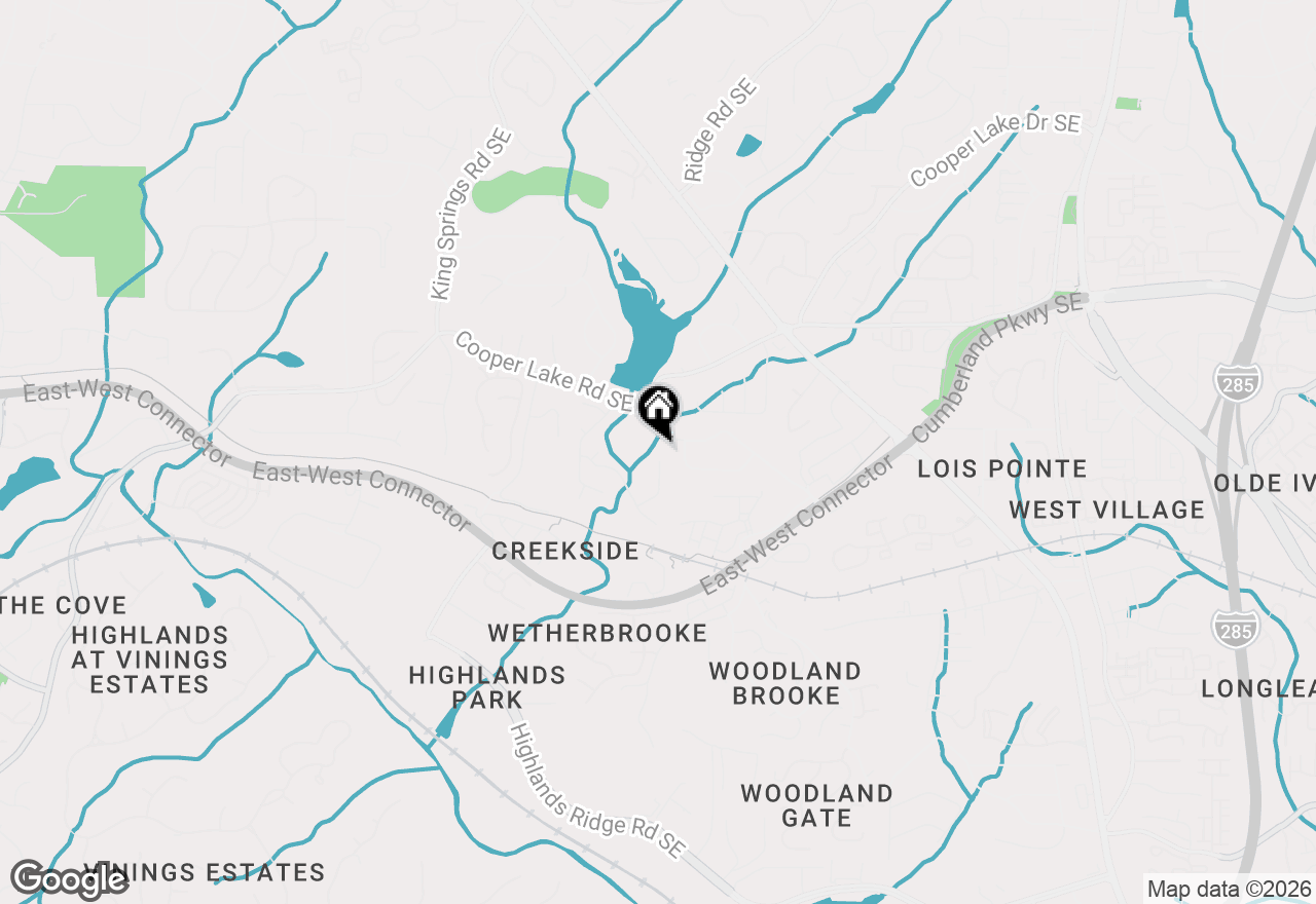 Map of 5162 Laurel Bridge Court, Smyrna, GA 30082