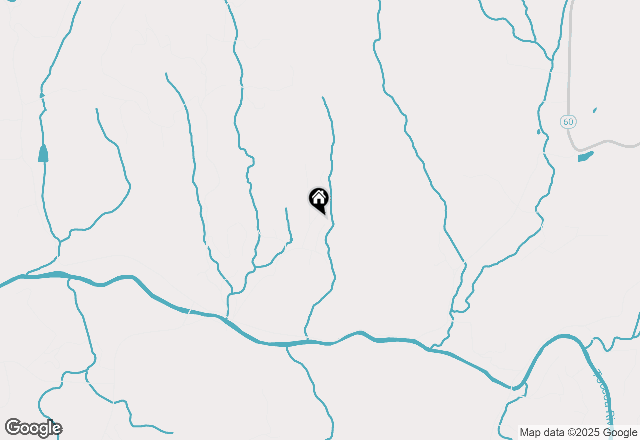 Map of 72 Honeysuckle Way, Blue Ridge, GA 30513