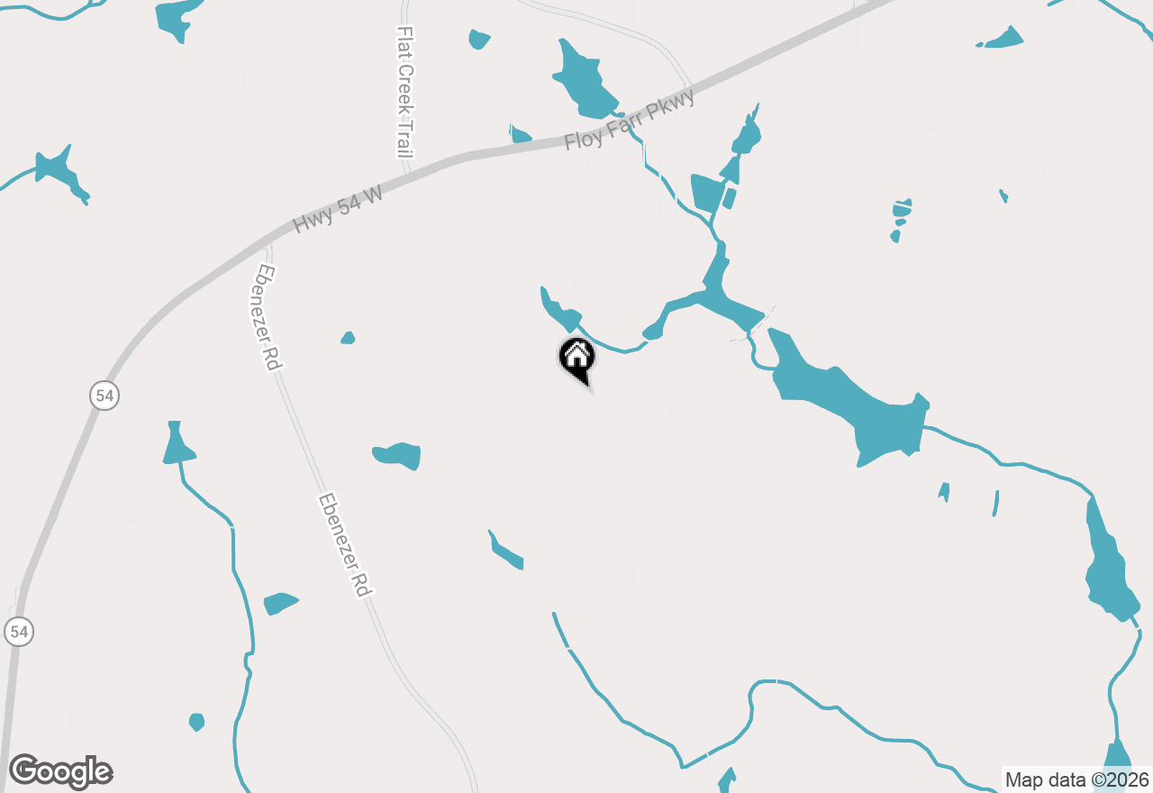 Map of 200 Discovery Lake Drive, Fayetteville, GA 30215