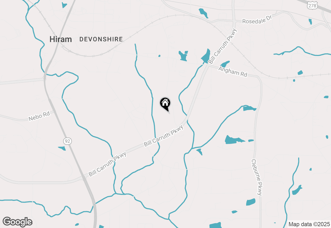 Map of 912 Pool Road, Hiram, GA 30141