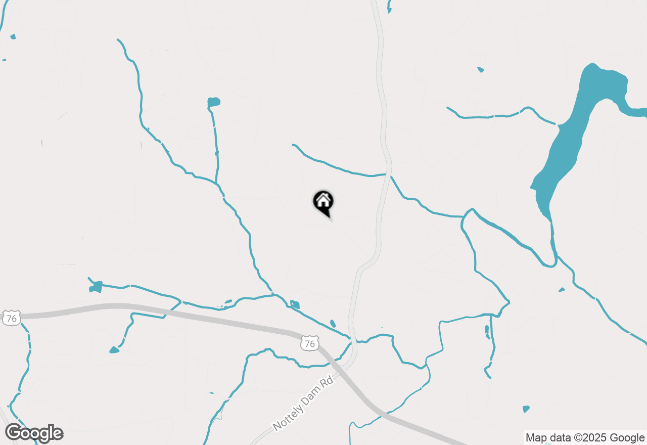 Map of Lot 7 Arden Acres, Blairsville, GA 30512