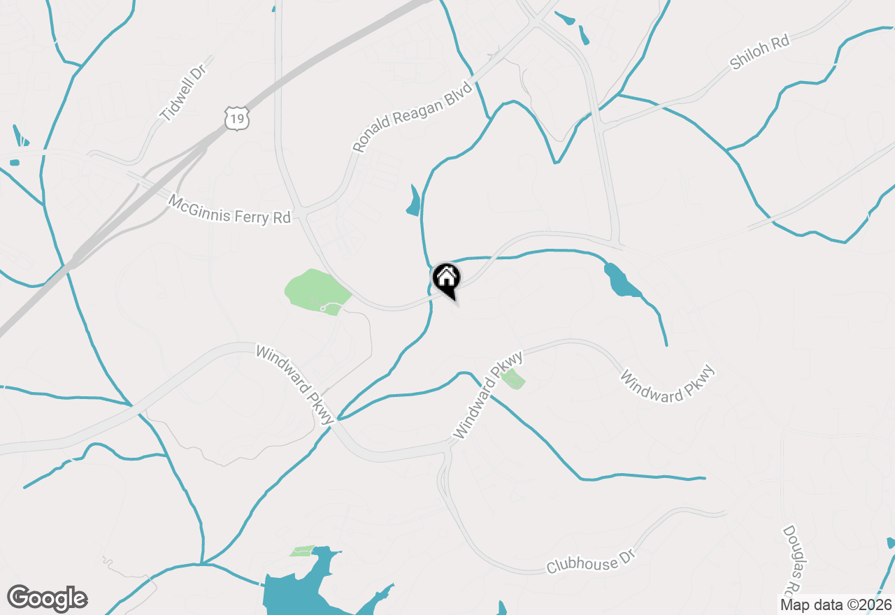Map of 1430 Hillcrest Heights, Alpharetta, GA 30005