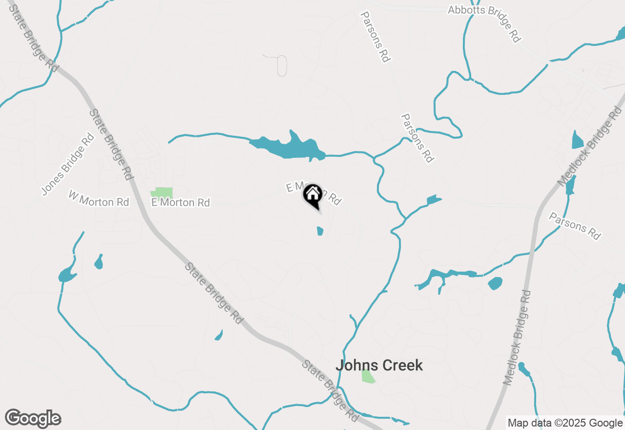 Map of 10575 Aviary Drive, Johns Creek, GA 30022