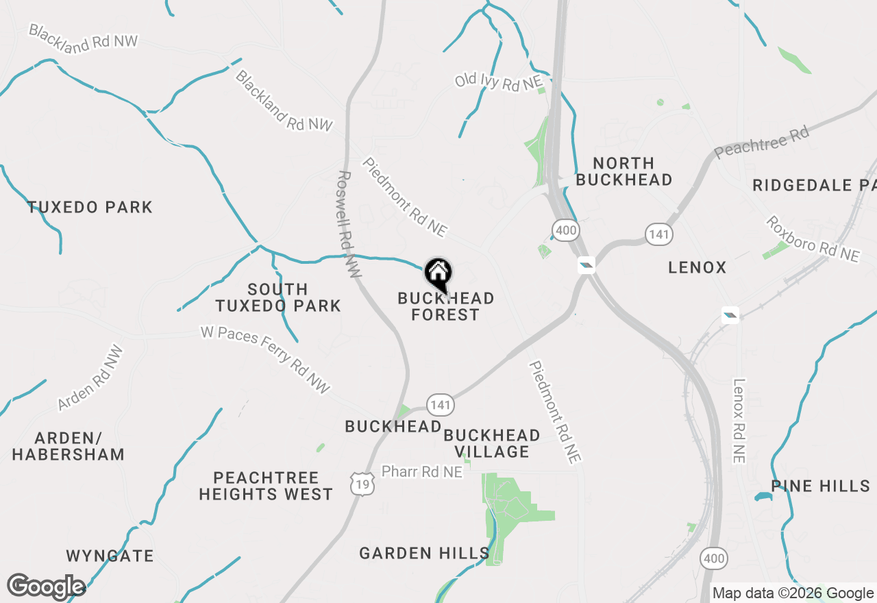 Map of 3335 Mathieson Drive Ne, Atlanta, GA 30305