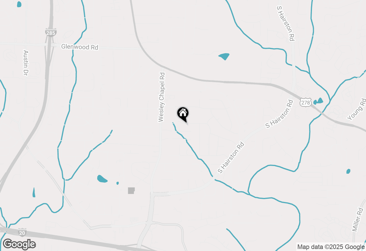Map of 4371 Aldergate Drive, Decatur, GA 30035