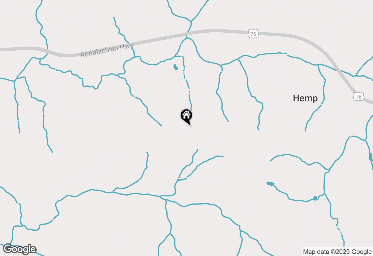 Map of 611 Hemptown Heights Drive, Morganton, GA 30560