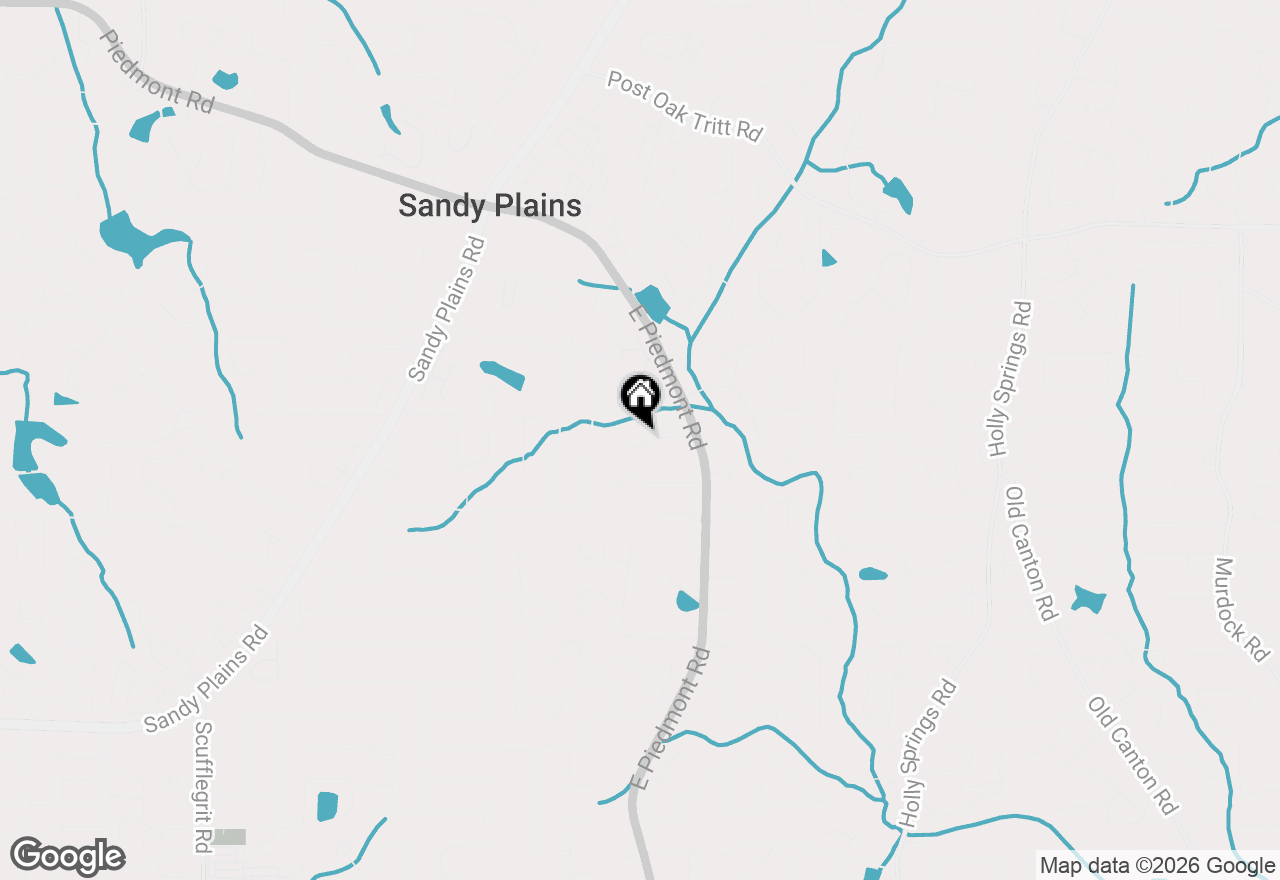 Map of 2067 Fairport Way, Marietta, GA 30062