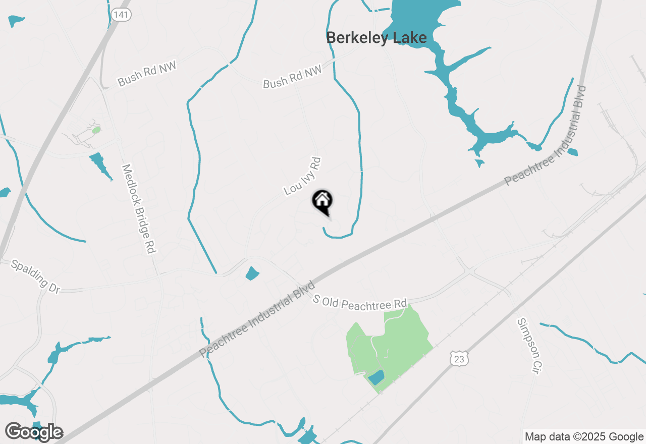 Map of 3242 Pomarine Lane, Peachtree Corners, GA 30092
