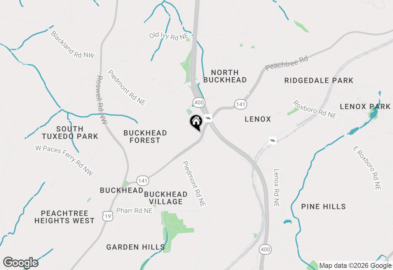 Map of 3324 Peachtree Road #1712, Atlanta, GA 30326