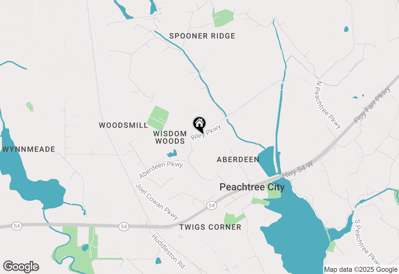 Map of 359 Ruffian Circle, Peachtree City, GA 30269