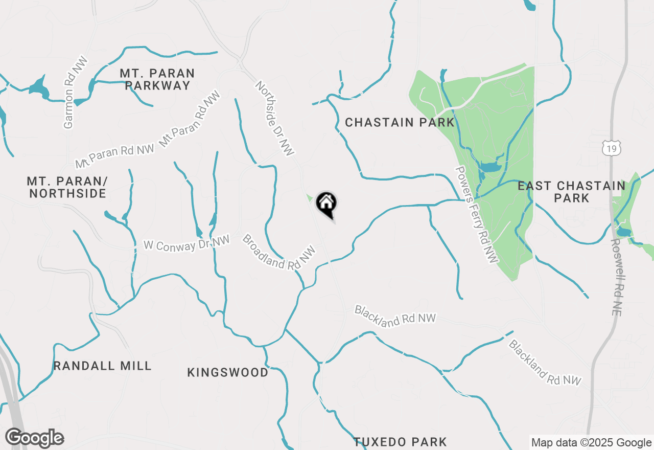 Map of 4045 Northside Drive Nw, Atlanta, GA 30342