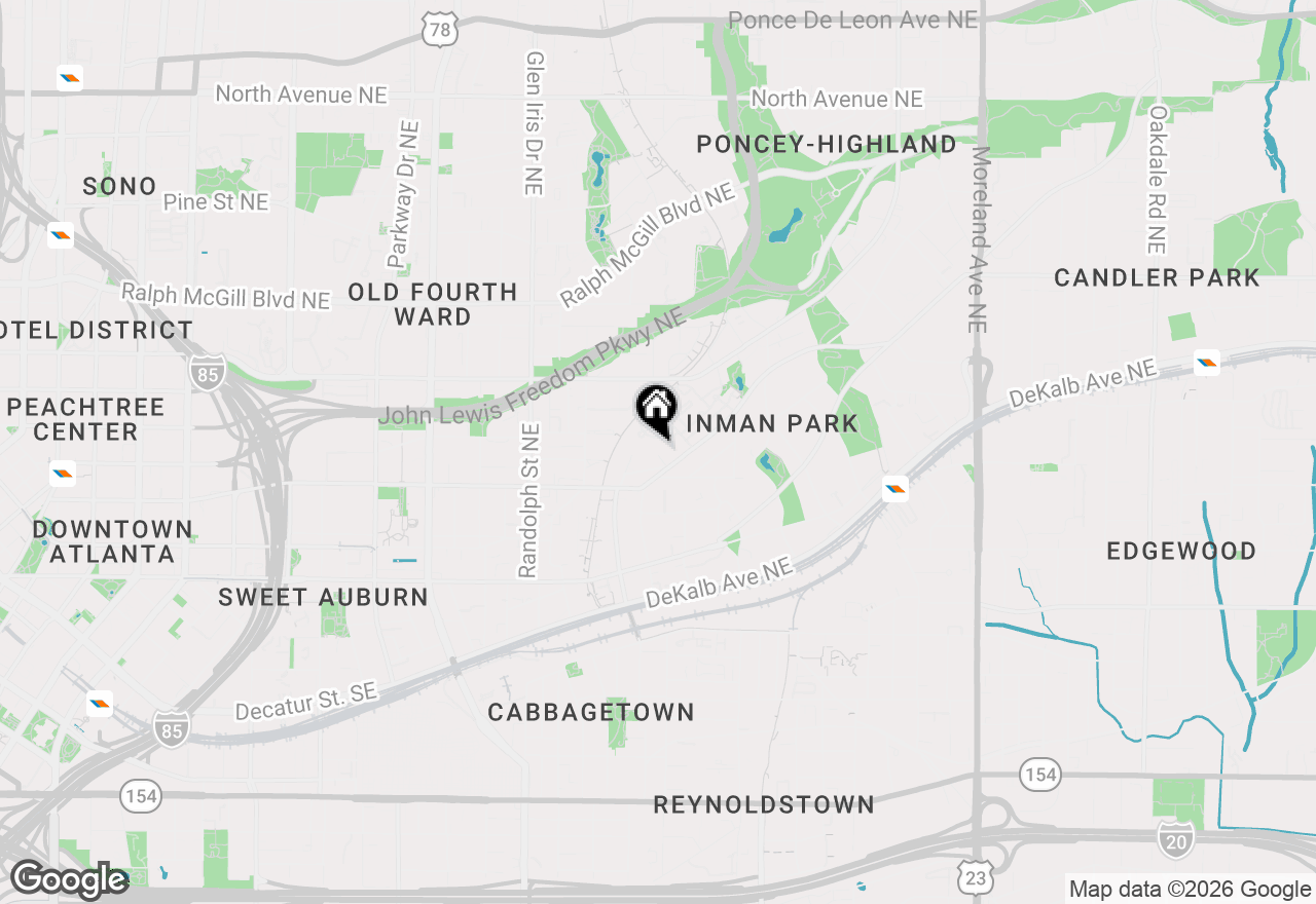 Map of 201 Brickworks Circle Ne, Atlanta, GA 30307
