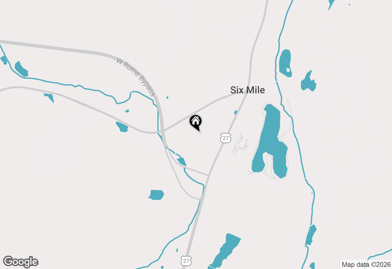 Map of 14 College Park Drive Sw, Rome, GA 30161