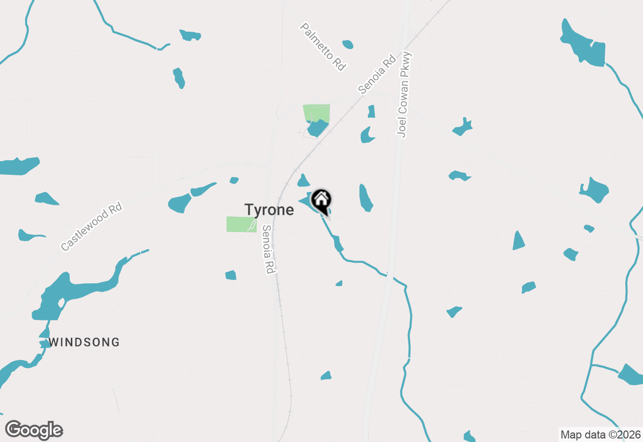 Map of 131 Valleywood B Road, Tyrone, GA 30290