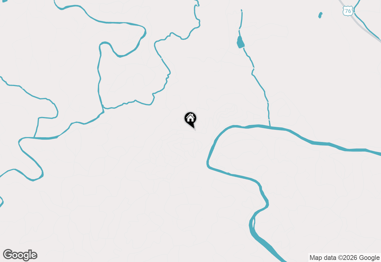 Map of 17 Pinhoti Pass, Ellijay, GA 30540