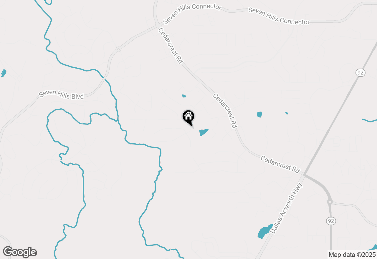 Map of 380 Longwood Place, Dallas, GA 30132