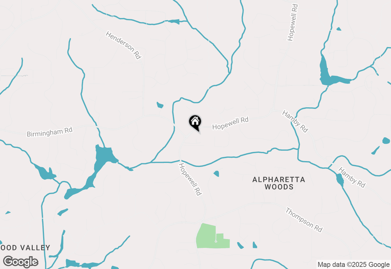 Map of 15725 Hopewell Road, Milton, GA 30004