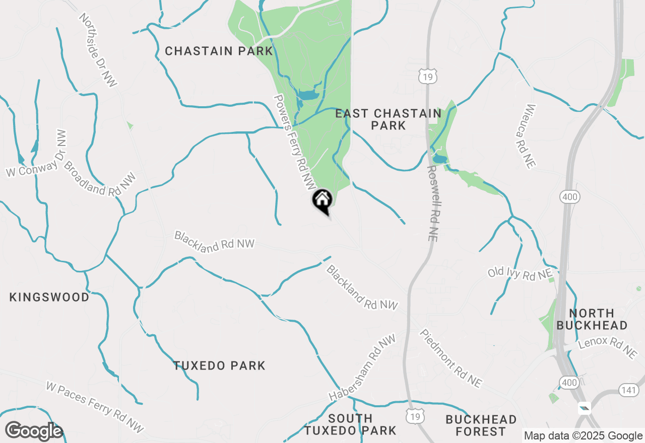 Map of 81 Tuxedo Terrace Nw, Atlanta, GA 30342
