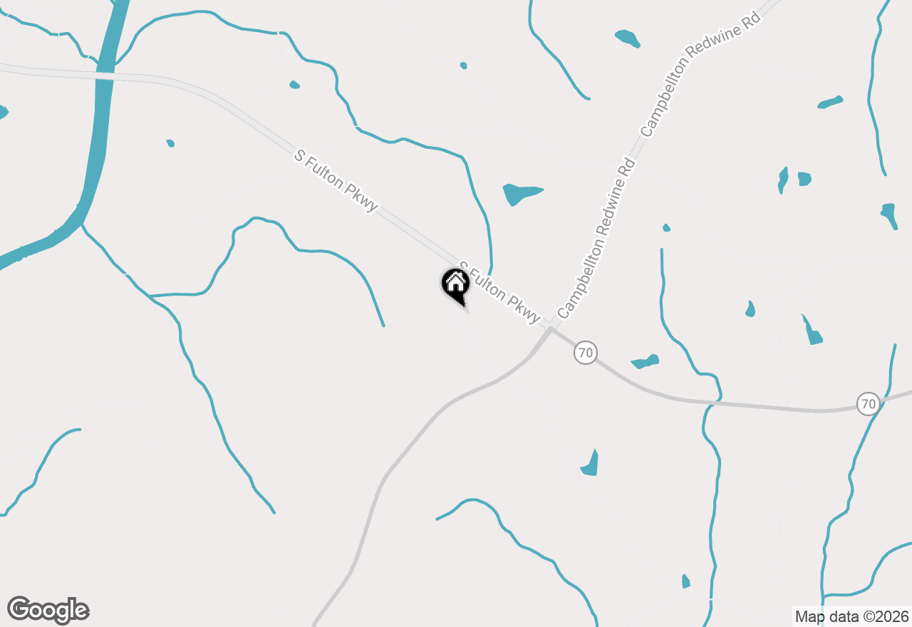 Map of 0 Capps Ferry Road, Chattahoochee Hills, GA 30268