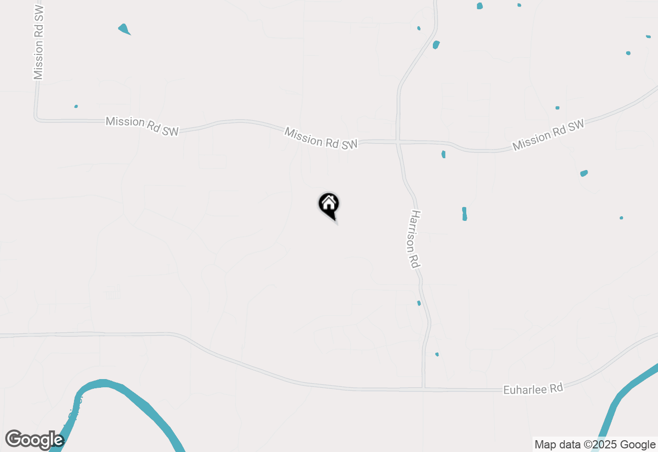 Map of 136 Tower Drive Sw, Cartersville, GA 30120