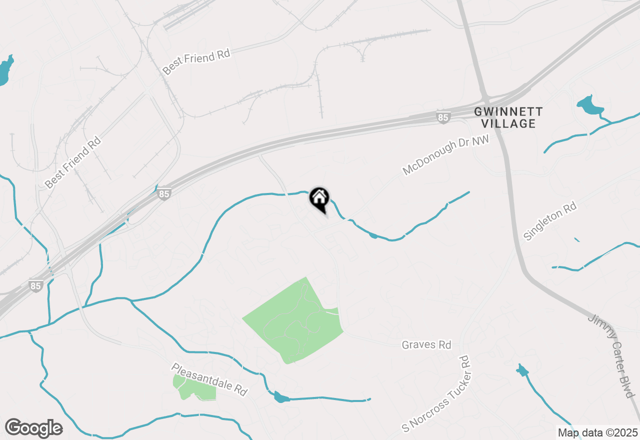 Map of 903 Olde Mill Lane, Norcross, GA 30093