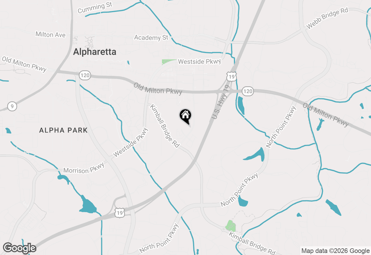 Map of 390 Braeden Way, Alpharetta, GA 30009