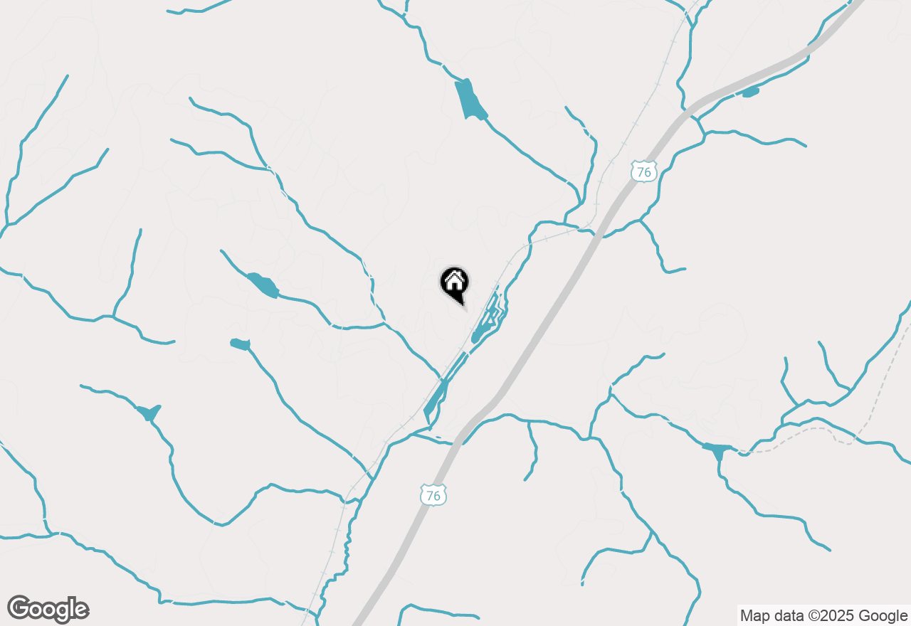 Map of 177 Rocky Road, Blue Ridge, GA 30513