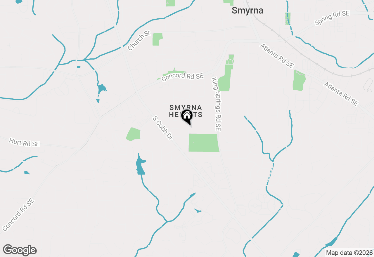 Map of 1043 Oakdale Drive Se, Smyrna, GA 30080
