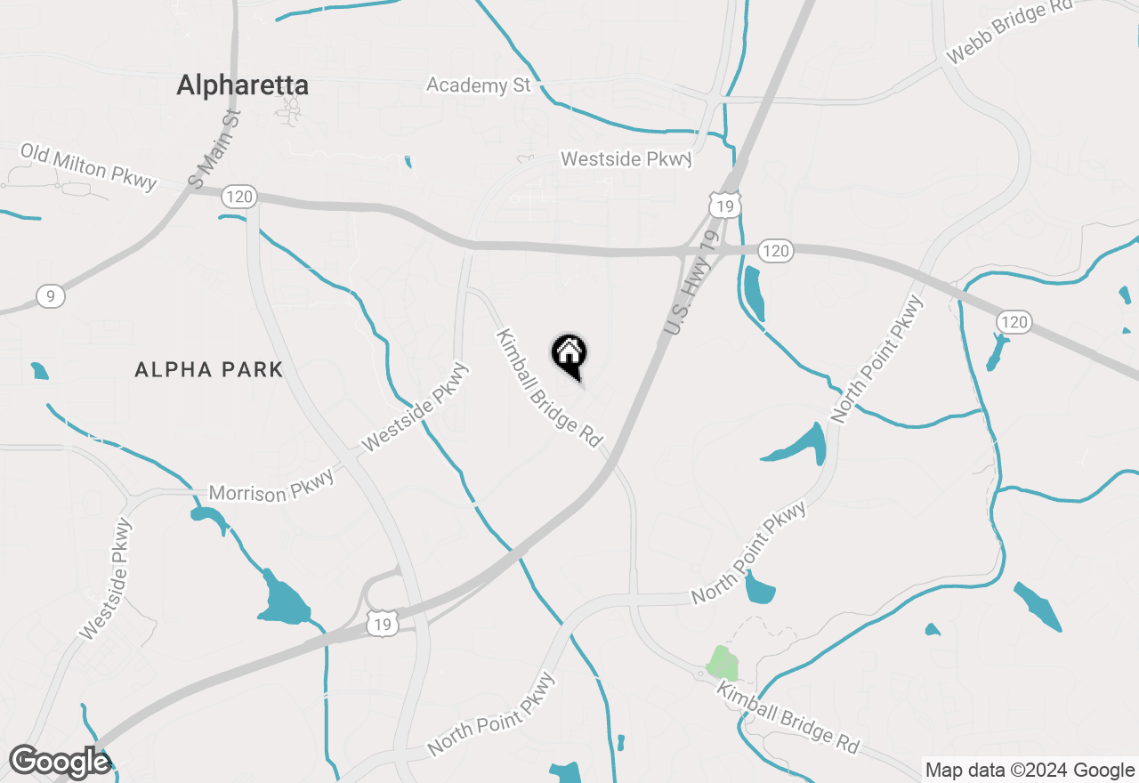 Map of 214 Braeden Way, Alpharetta, GA 30009