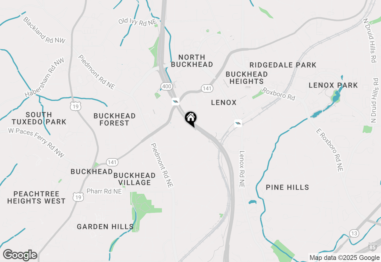 Map of 81 Highland Drive Ne, Atlanta, GA 30305