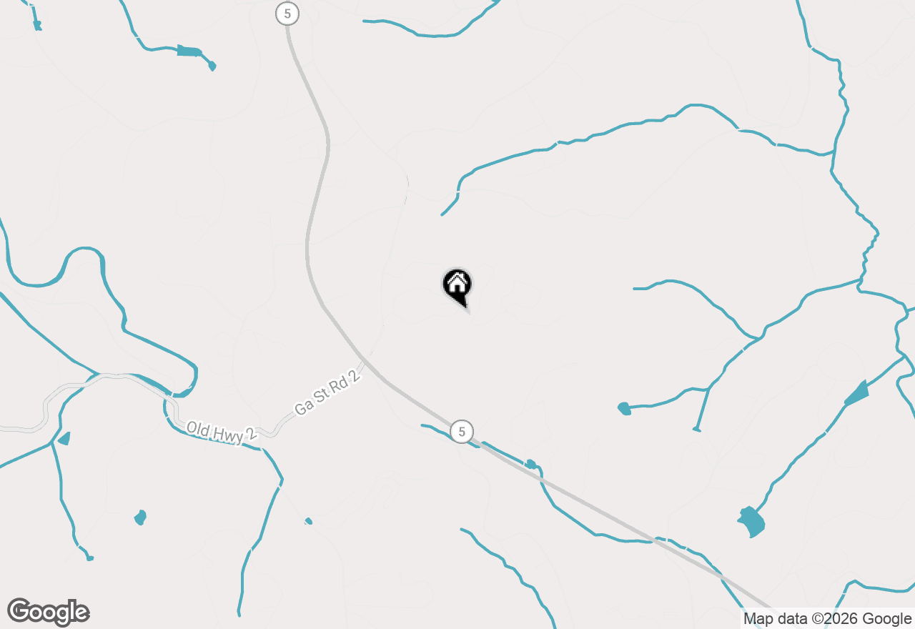 Map of 411 Highland Circle, Blue Ridge, GA 30513