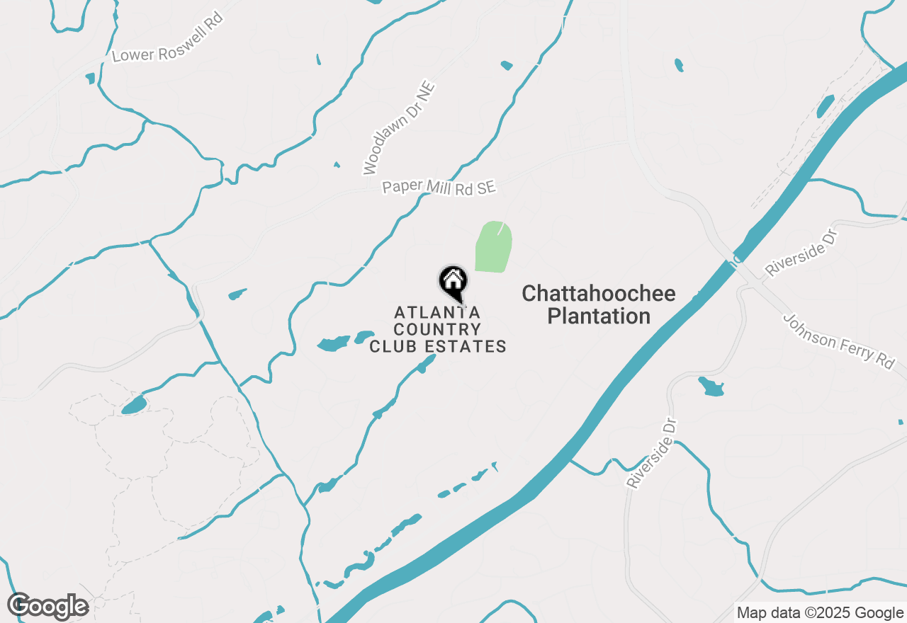 Map of 4454 Chattahoochee Plantation Drive, Marietta, GA 30067