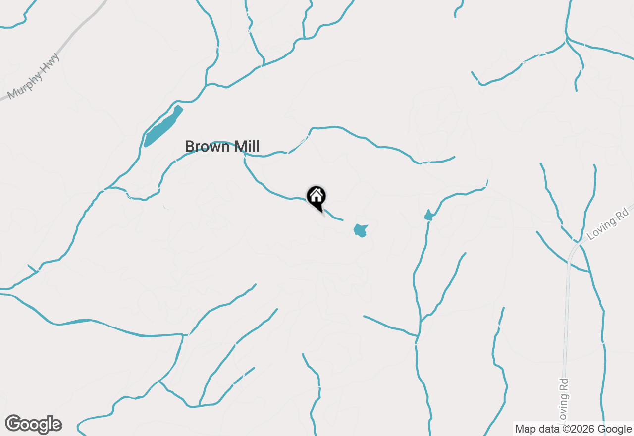 Map of 290 Turkey Trot, Morganton, GA 30560